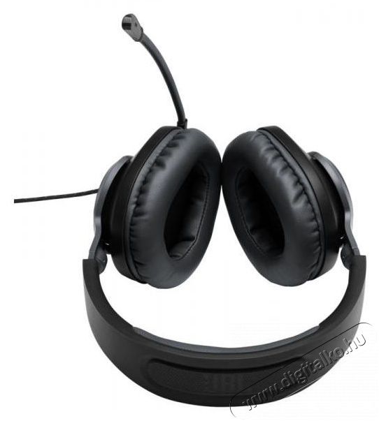 JBL Quantum 100 vezetékes gamer fejhallgató - fekete  Audio-Video / Hifi / Multimédia - Fül és Fejhallgatók - Fejhallgató mikrofonnal / headset - 375056