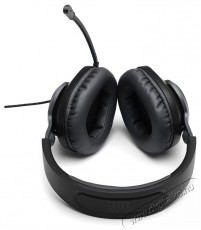 JBL Quantum 100 vezetékes gamer fejhallgató - fekete  Audio-Video / Hifi / Multimédia - Fül és Fejhallgatók - Fejhallgató mikrofonnal / headset - 375056