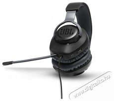 JBL Quantum 100 vezetékes gamer fejhallgató - fekete  Audio-Video / Hifi / Multimédia - Fül és Fejhallgatók - Fejhallgató mikrofonnal / headset - 375056