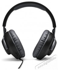 JBL Quantum 100 vezetékes gamer fejhallgató - fekete  Audio-Video / Hifi / Multimédia - Fül és Fejhallgatók - Fejhallgató mikrofonnal / headset - 375056