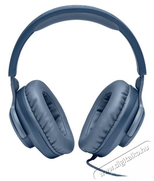 JBL Quantum 100 vezetékes gamer fejhallgató - kék  Audio-Video / Hifi / Multimédia - Fül és Fejhallgatók - Fejhallgató mikrofonnal / headset - 375057