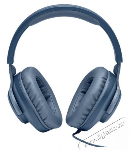JBL Quantum 100 vezetékes gamer fejhallgató - kék  Audio-Video / Hifi / Multimédia - Fül és Fejhallgatók - Fejhallgató mikrofonnal / headset - 375057