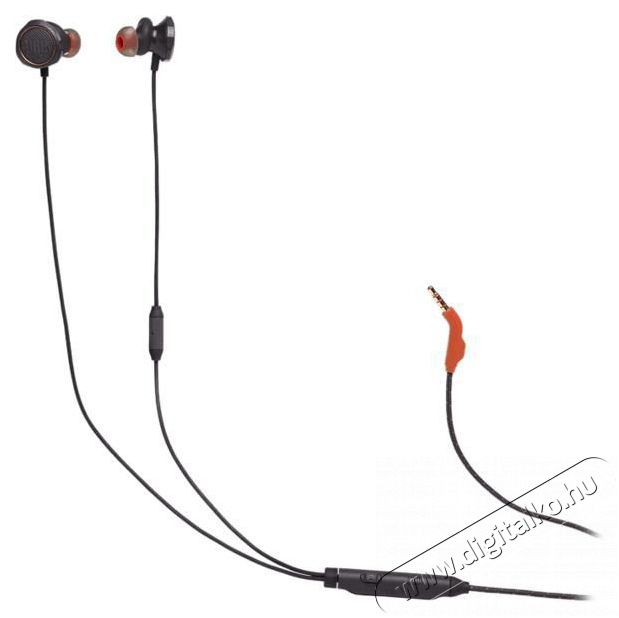 JBL Quantum 50 mikrofonos gamer fülhallgató - fekete  Audio-Video / Hifi / Multimédia - Fül és Fejhallgatók - Fülhallgató - 375071