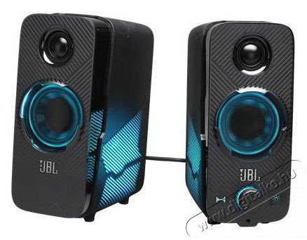JBL Quantum Duo Bluetooth gamer hangszóró + Quantum 600 vezeték nélküli gamer fejhallgató csomag - fekete  Audio-Video / Hifi / Multimédia - Hangfal - Hangfalszett - Akciós hangfal csomag - 375084