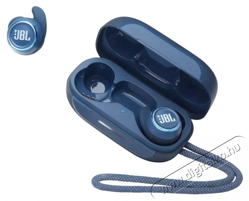 JBL Reflect Mini NC True Wireless Bluetooth sport fülhallgató - kék  Audio-Video / Hifi / Multimédia - Fül és Fejhallgatók - Fülhallgató - 375148