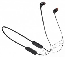 JBL T125BTBLK Bluetooth nyakpántos fülhallgató - fekete  Audio-Video / Hifi / Multimédia - Fül és Fejhallgatók - Fülhallgató - 375073