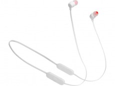 JBL T125BTWHT Bluetooth nyakpántos fülhallgató - fehér  Audio-Video / Hifi / Multimédia - Fül és Fejhallgatók - Fülhallgató - 375076