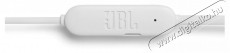 JBL T215BTWHT Bluetooth nyakpántos fülhallgató - fehér  Audio-Video / Hifi / Multimédia - Fül és Fejhallgatók - Fülhallgató - 375082