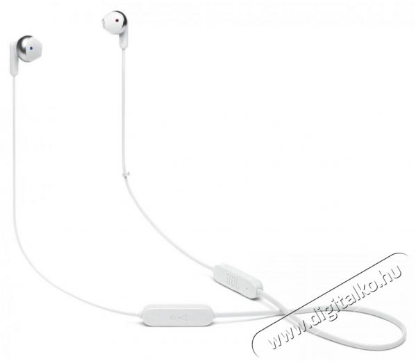 JBL T215BTWHT Bluetooth nyakpántos fülhallgató - fehér  Audio-Video / Hifi / Multimédia - Fül és Fejhallgatók - Fülhallgató - 375082