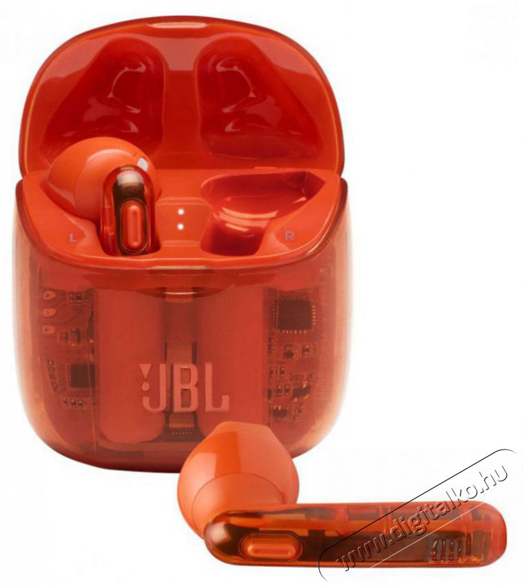 JBL T225TWS GHOSTORG True Wireless Bluetooth fülhallgató - narancssárga  Audio-Video / Hifi / Multimédia - Fül és Fejhallgatók - Fülhallgató - 375091