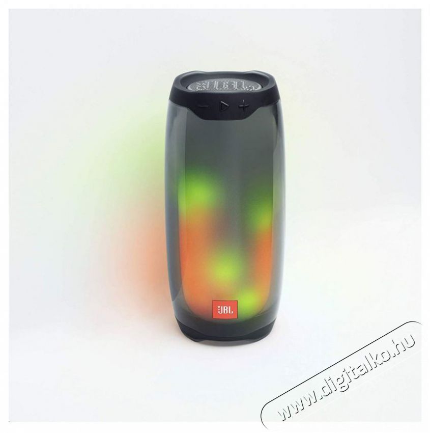JBL Pulse 4 fekete vízálló LED-es Bluetooth hangszóró Audio-Video / Hifi / Multimédia - Hordozható, vezeték nélküli / bluetooth hangsugárzó - Hordozható, vezeték nélküli / bluetooth hangsugárzó - 380163