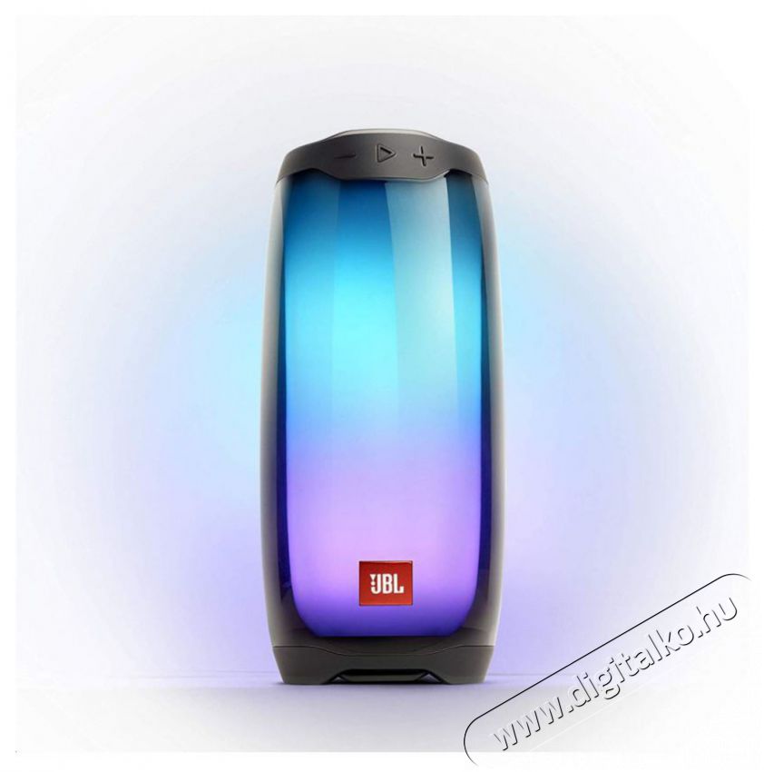 JBL Pulse 4 fekete vízálló LED-es Bluetooth hangszóró Audio-Video / Hifi / Multimédia - Hordozható, vezeték nélküli / bluetooth hangsugárzó - Hordozható, vezeték nélküli / bluetooth hangsugárzó - 380163