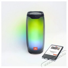 JBL Pulse 4 fekete vízálló LED-es Bluetooth hangszóró Audio-Video / Hifi / Multimédia - Hordozható, vezeték nélküli / bluetooth hangsugárzó - Hordozható, vezeték nélküli / bluetooth hangsugárzó - 380163