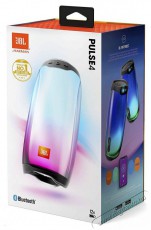 JBL Pulse 4 fekete vízálló LED-es Bluetooth hangszóró Audio-Video / Hifi / Multimédia - Hordozható, vezeték nélküli / bluetooth hangsugárzó - Hordozható, vezeték nélküli / bluetooth hangsugárzó - 380163