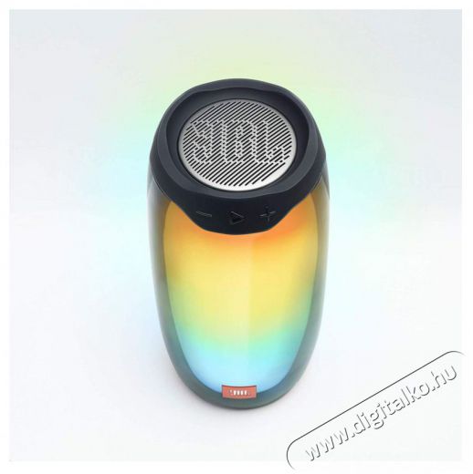 JBL Pulse 4 fekete vízálló LED-es Bluetooth hangszóró Audio-Video / Hifi / Multimédia - Hordozható, vezeték nélküli / bluetooth hangsugárzó - Hordozható, vezeték nélküli / bluetooth hangsugárzó - 380163