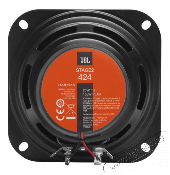 JBL STAGE2 424 10cm-es 2 utas koaxiális hangszóró Autóhifi / Autó felszerelés - Autó hangsugárzó - Hangszóró - 380165