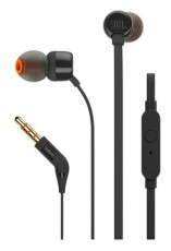 JBL T110BLK mikrofonos fülhallgató - fekete Audio-Video / Hifi / Multimédia - Fül és Fejhallgatók - Fülhallgató mikrofonnal / headset - 314197