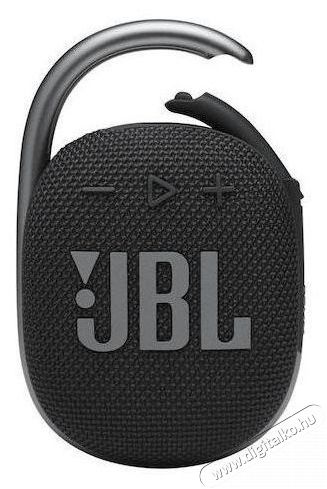 JBL CLIP 4 BLK Bluetooth hangszóró - fekete  Audio-Video / Hifi / Multimédia - Hordozható, vezeték nélküli / bluetooth hangsugárzó - Hordozható, vezeték nélküli / bluetooth hangsugárzó - 375101