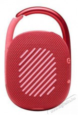 JBL CLIP 4 RED Bluetooth hangszóró - piros  Audio-Video / Hifi / Multimédia - Hordozható, vezeték nélküli / bluetooth hangsugárzó - Hordozható, vezeték nélküli / bluetooth hangsugárzó - 375106