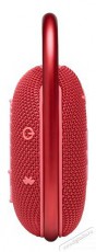 JBL CLIP 4 RED Bluetooth hangszóró - piros  Audio-Video / Hifi / Multimédia - Hordozható, vezeték nélküli / bluetooth hangsugárzó - Hordozható, vezeték nélküli / bluetooth hangsugárzó - 375106