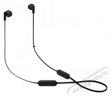 JBL T215BTBLK Bluetooth nyakpántos fülhallgató - fekete  Audio-Video / Hifi / Multimédia - Fül és Fejhallgatók - Fülhallgató - 375080