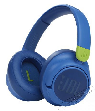 JBL JR460 NCBLU Bluetooth aktív zajszűrős kék gyerek fejhallgató Audio-Video / Hifi / Multimédia - Fül és Fejhallgatók - Fejhallgató - 444185