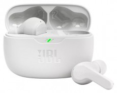 JBL Wave Beam WHT True Wireless Bluetooth fehér fülhallgató Audio-Video / Hifi / Multimédia - Fül és Fejhallgatók - Fülhallgató - 462550