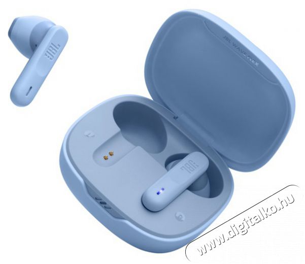 JBL Wave Flex BLU True Wireless Bluetooth kék fülhallgató Audio-Video / Hifi / Multimédia - Fül és Fejhallgatók - Fülhallgató - 462553