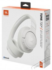 JBL T720BTWHT Bluetooth fehér fejhallgató Audio-Video / Hifi / Multimédia - Fül és Fejhallgatók - Fejhallgató mikrofonnal / headset - 466778