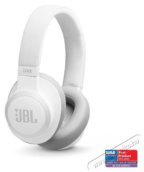 JBL LIVE 650BTNC Bluetooth, zaj szűrő, fejhallgat&oacute; (feh&eacute;r) Audio-Video / Hifi / Multim&eacute;dia - F&uuml;l &eacute;s Fejhallgat&oacute;k - Fejhallgat&oacute; - 488567