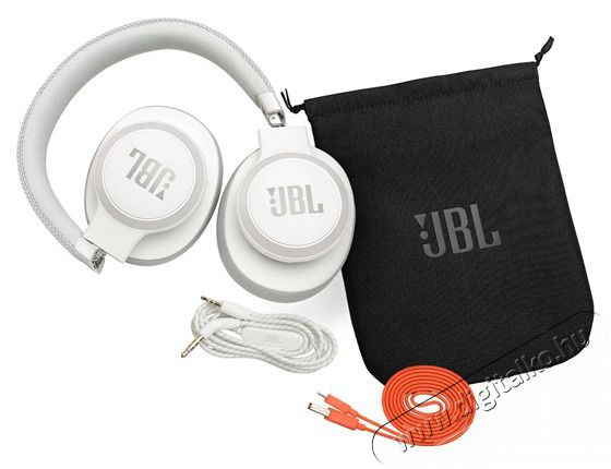 JBL LIVE 650BTNC Bluetooth, zaj szűrő, fejhallgat&oacute; (feh&eacute;r) Audio-Video / Hifi / Multim&eacute;dia - F&uuml;l &eacute;s Fejhallgat&oacute;k - Fejhallgat&oacute; - 488567