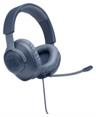 JBL Quantum 100 (Vezetékes, gaming fejhallgató mikrofonnal), Kék Audio-Video / Hifi / Multimédia - Fül és Fejhallgatók - Fejhallgató mikrofonnal / headset - 489458