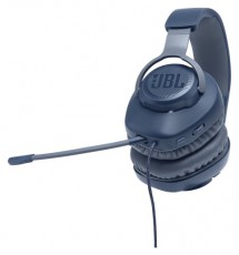 JBL Quantum 100 (Vezetékes, gaming fejhallgató mikrofonnal), Kék Audio-Video / Hifi / Multimédia - Fül és Fejhallgatók - Fejhallgató mikrofonnal / headset - 489458