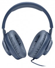 JBL Quantum 100 (Vezetékes, gaming fejhallgató mikrofonnal), Kék Audio-Video / Hifi / Multimédia - Fül és Fejhallgatók - Fejhallgató mikrofonnal / headset - 489458