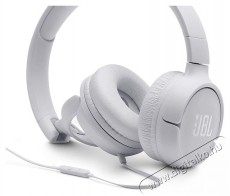 JBL Tune 500 fejhallgató - fehér Audio-Video / Hifi / Multimédia - Fül és Fejhallgatók - Fejhallgató - 346896