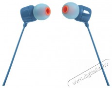 JBL T110BLU fülhallgató - kék Audio-Video / Hifi / Multimédia - Fül és Fejhallgatók - Fülhallgató - 314198