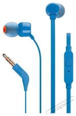 JBL T110BLU fülhallgató - kék Audio-Video / Hifi / Multimédia - Fül és Fejhallgatók - Fülhallgató - 314198
