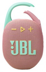 JBL Clip 5 PINK pink hordozható Bluetooth hangszóró Audio-Video / Hifi / Multimédia - Hordozható, vezeték nélküli / bluetooth hangsugárzó - Hordozható, vezeték nélküli / bluetooth hangsugárzó - 500005