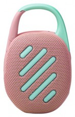 JBL Clip 5 PINK pink hordozható Bluetooth hangszóró Audio-Video / Hifi / Multimédia - Hordozható, vezeték nélküli / bluetooth hangsugárzó - Hordozható, vezeték nélküli / bluetooth hangsugárzó - 500005