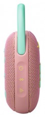 JBL Clip 5 PINK pink hordozható Bluetooth hangszóró Audio-Video / Hifi / Multimédia - Hordozható, vezeték nélküli / bluetooth hangsugárzó - Hordozható, vezeték nélküli / bluetooth hangsugárzó - 500005