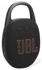 JBL Clip 5 BLK fekete hordozható Bluetooth hangszóró Audio-Video / Hifi / Multimédia - Hordozható, vezeték nélküli / bluetooth hangsugárzó - Hordozható, vezeték nélküli / bluetooth hangsugárzó - 507945