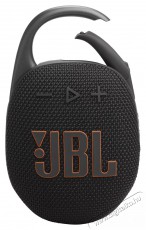 JBL Clip 5 BLK fekete hordozható Bluetooth hangszóró Audio-Video / Hifi / Multimédia - Hordozható, vezeték nélküli / bluetooth hangsugárzó - Hordozható, vezeték nélküli / bluetooth hangsugárzó - 507945