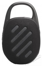 JBL Clip 5 BLK fekete hordozható Bluetooth hangszóró Audio-Video / Hifi / Multimédia - Hordozható, vezeték nélküli / bluetooth hangsugárzó - Hordozható, vezeték nélküli / bluetooth hangsugárzó - 507945