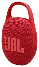 JBL Clip 5 RED piros hordozható Bluetooth hangszóró Audio-Video / Hifi / Multimédia - Hordozható, vezeték nélküli / bluetooth hangsugárzó - Hordozható, vezeték nélküli / bluetooth hangsugárzó - 507947