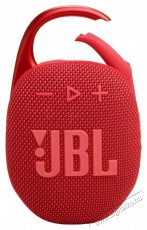 JBL Clip 5 RED piros hordozható Bluetooth hangszóró Audio-Video / Hifi / Multimédia - Hordozható, vezeték nélküli / bluetooth hangsugárzó - Hordozható, vezeték nélküli / bluetooth hangsugárzó - 507947
