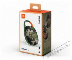 JBL Clip 5 SQUAD terepmintás hordozható Bluetooth hangszóró Audio-Video / Hifi / Multimédia - Hordozható, vezeték nélküli / bluetooth hangsugárzó - Hordozható, vezeték nélküli / bluetooth hangsugárzó - 507948