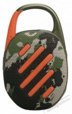 JBL Clip 5 SQUAD terepmintás hordozható Bluetooth hangszóró Audio-Video / Hifi / Multimédia - Hordozható, vezeték nélküli / bluetooth hangsugárzó - Hordozható, vezeték nélküli / bluetooth hangsugárzó - 507948