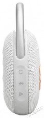 JBL Clip 5 WHT fehér hordozható Bluetooth hangszóró Audio-Video / Hifi / Multimédia - Hordozható, vezeték nélküli / bluetooth hangsugárzó - Hordozható, vezeték nélküli / bluetooth hangsugárzó - 507949