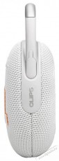 JBL Clip 5 WHT fehér hordozható Bluetooth hangszóró Audio-Video / Hifi / Multimédia - Hordozható, vezeték nélküli / bluetooth hangsugárzó - Hordozható, vezeték nélküli / bluetooth hangsugárzó - 507949