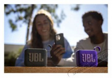 JBL Go 4 BLK fekete hordozható Bluetooth hangszóró Audio-Video / Hifi / Multimédia - Hordozható, vezeték nélküli / bluetooth hangsugárzó - Hordozható, vezeték nélküli / bluetooth hangsugárzó - 507940